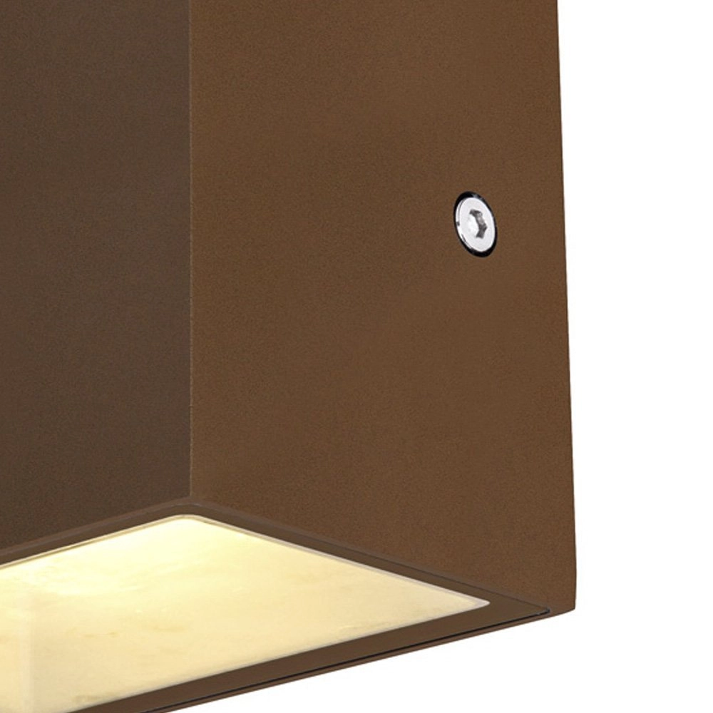 Wandlamp Sitra Up - Down 11cm bruin SLV 4024163222525