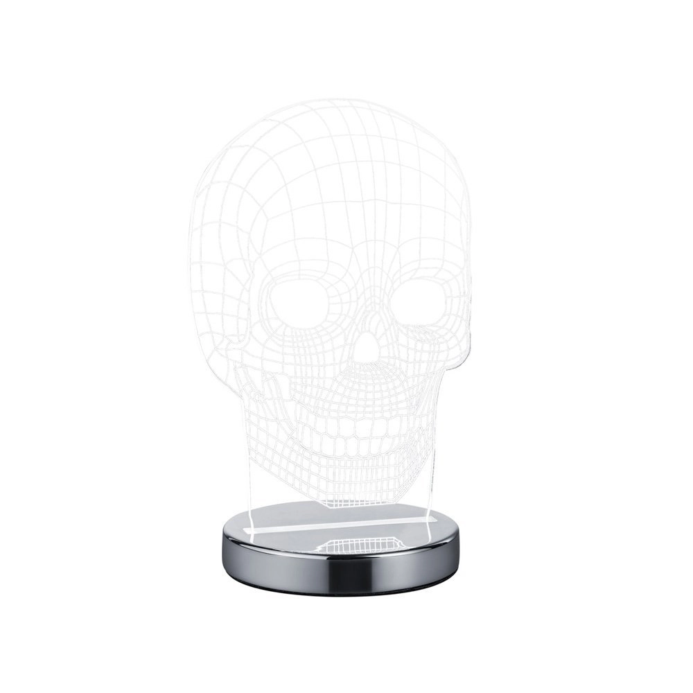 Tafellamp plexi Skull schedel Tafellamp plexi Skull schedel