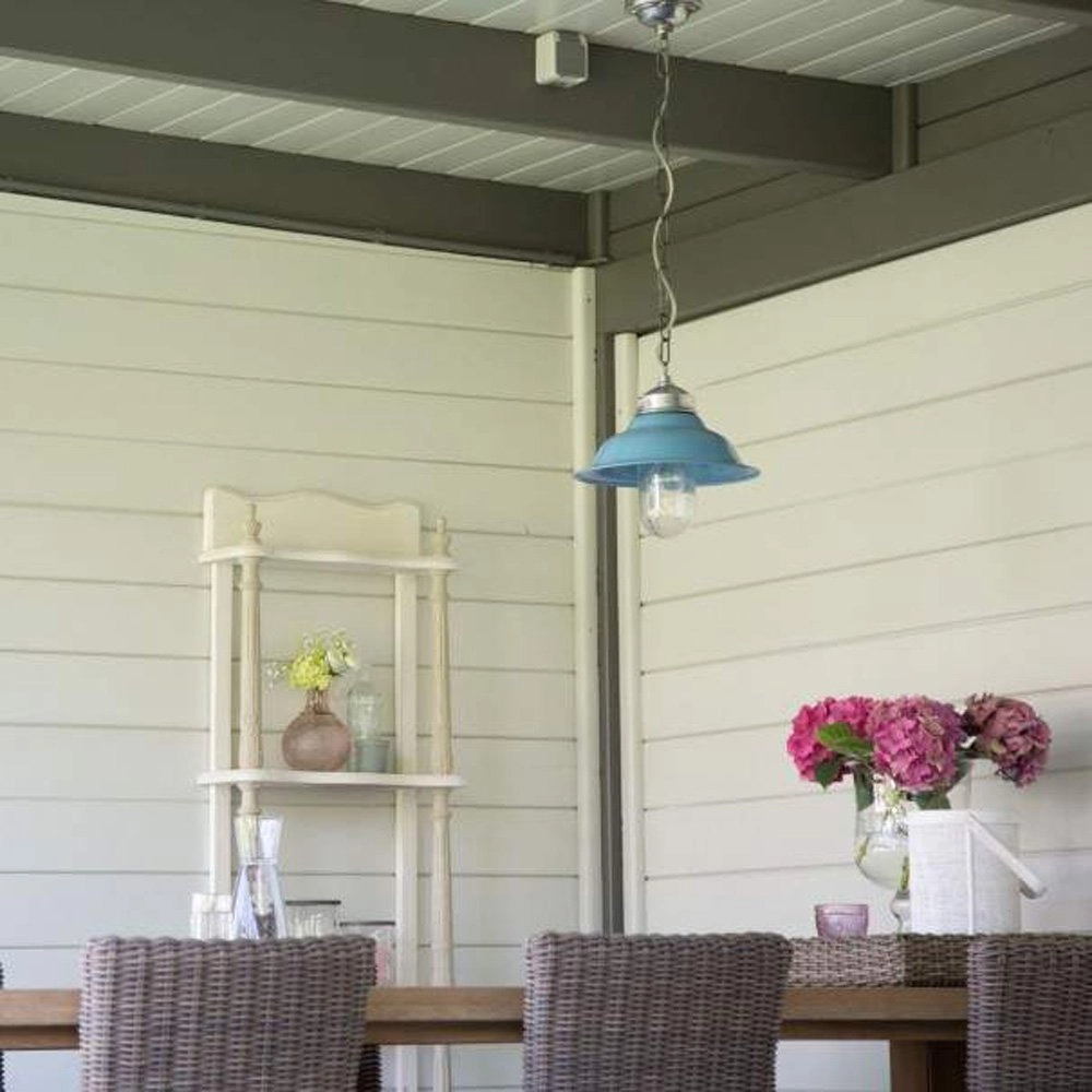 Retro veranda hanglamp Porto Fino Retro retro blauw KS Verlichting 8714732658508