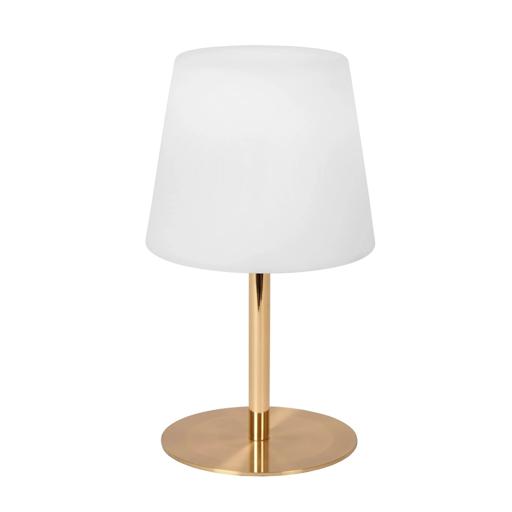 Oplaadbare tafellamp Tyon goud Lucide 5411212134738