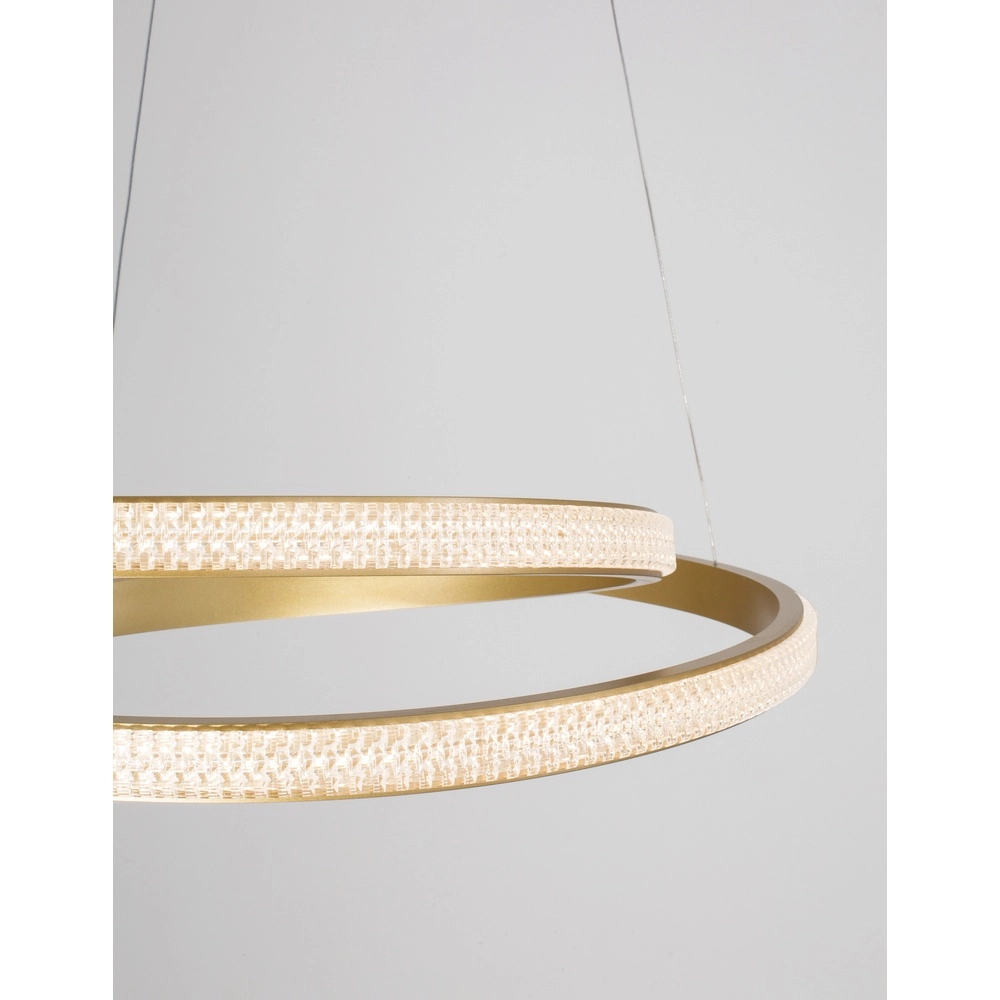 Design hanglamp Grania goud Ø 55cm Lyora 5212017429278