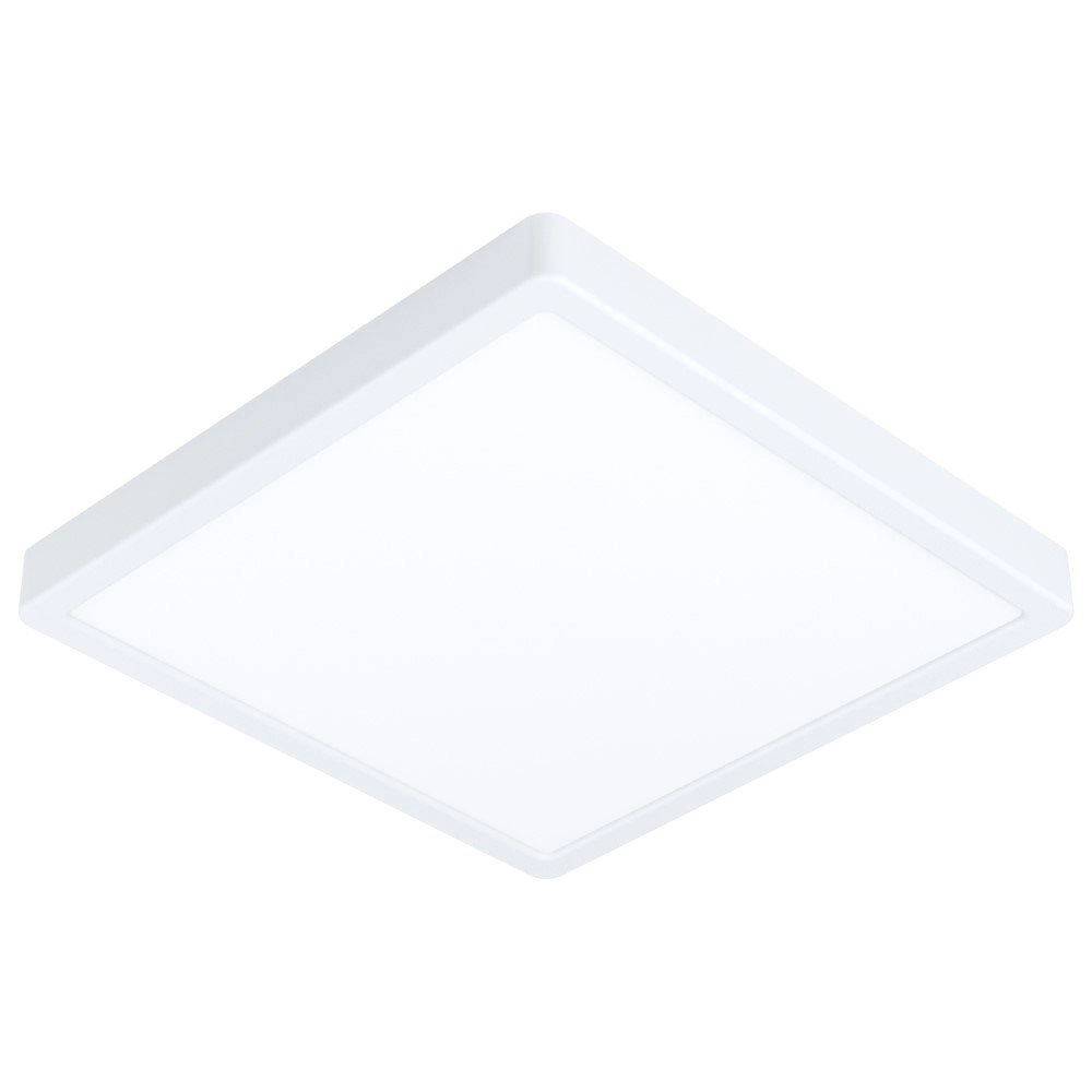 Vierkante plafondlamp Fueva 5 28,5cm - 4000K wit Vierkante plafondlamp Fueva 5 28,5cm - 4000K wit