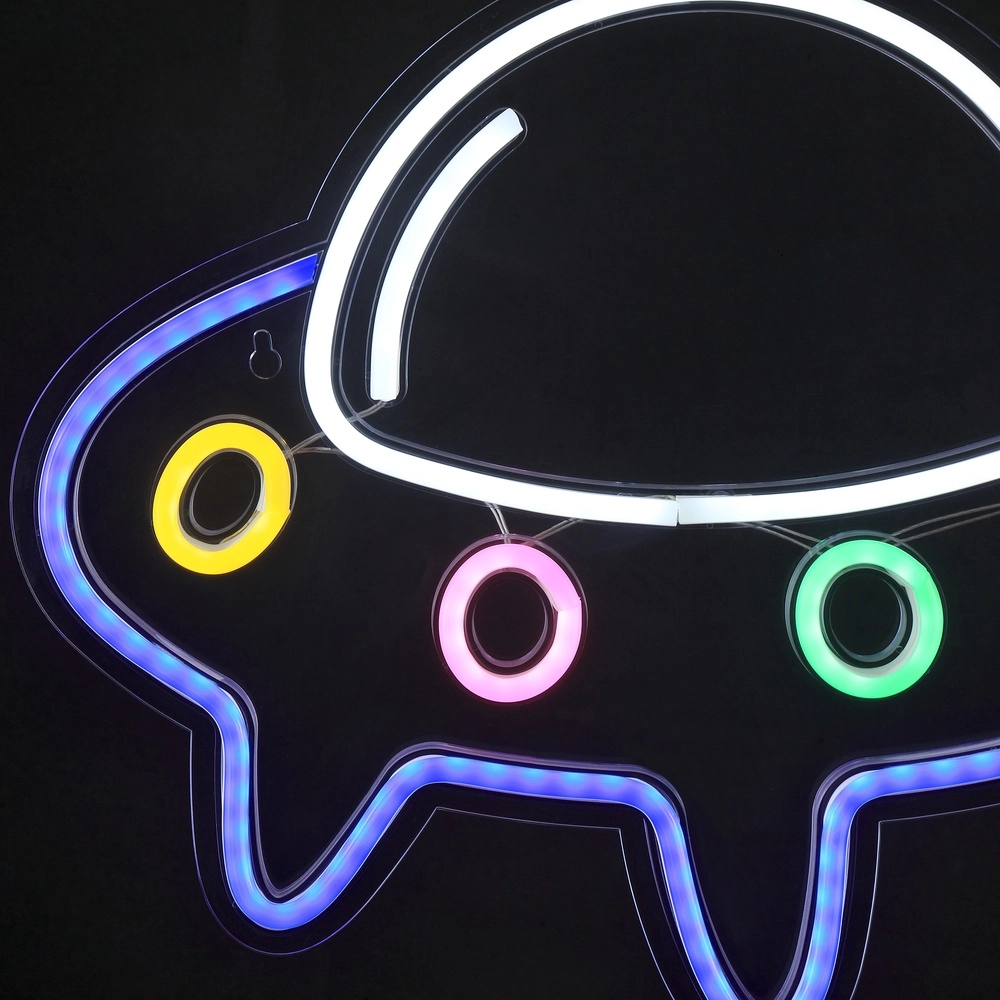 Neon wandlamp Neon-Tales ufo Brilliant 4004353477829