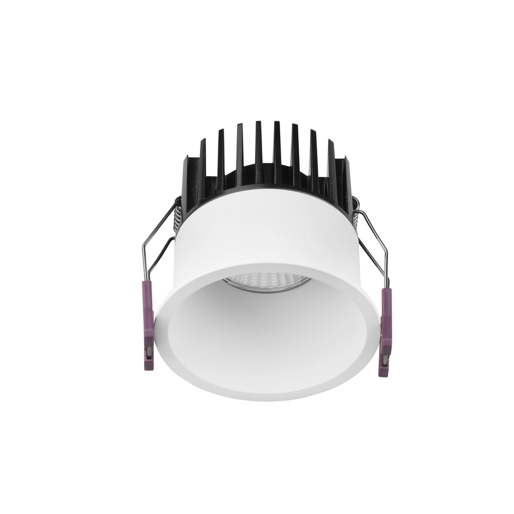 Witte inbouwspot Blade Ø 7,8cm Lyora 5212017418555