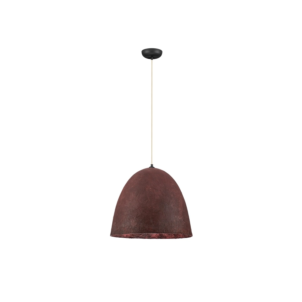 Hanglamp Solis rood Ø 50cm Lyora 5212017477859