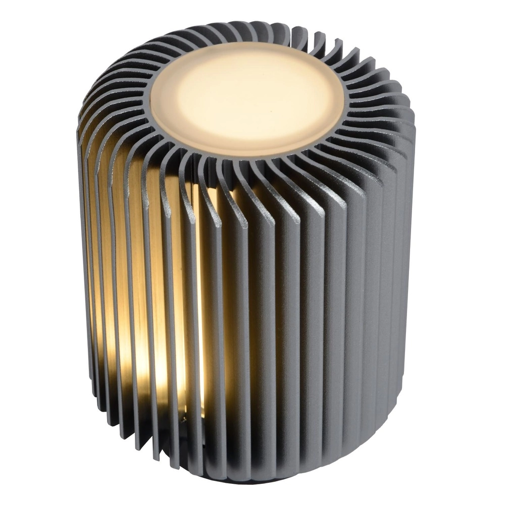 Tafellampje Turbin grijs Lucide 5411212262660