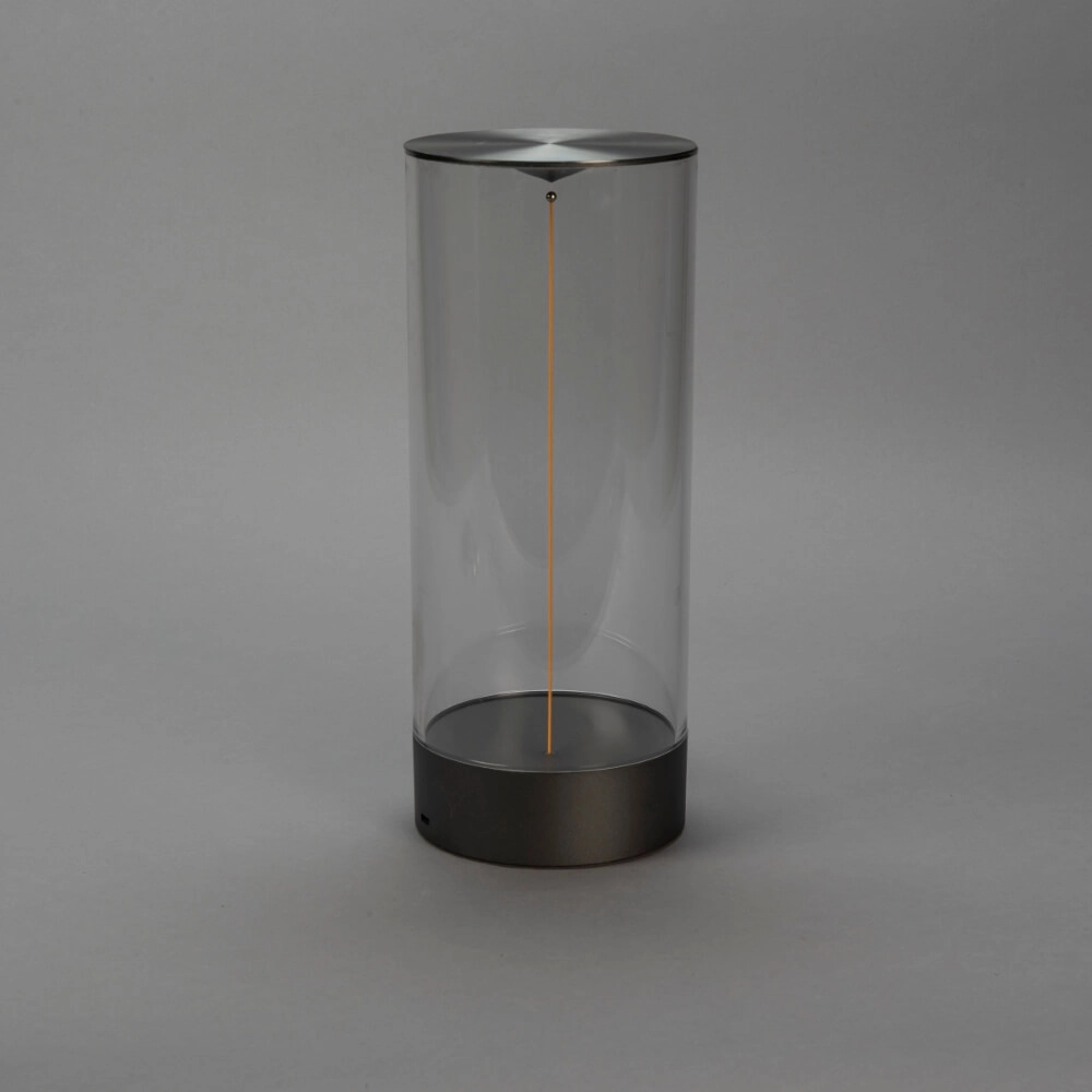 Oplaadbare lamp Edison L antraciet Oplaadbare lamp Edison L antraciet