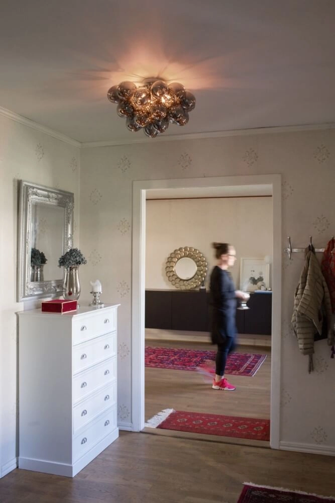 Plafondlamp Gross smoke glas 50cm By Rydéns 7391741010667