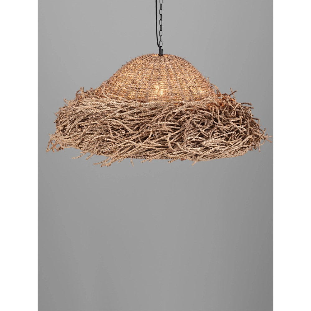 Natuurlijke hanglamp Natu Ø 86cm Lyora 5212017452856