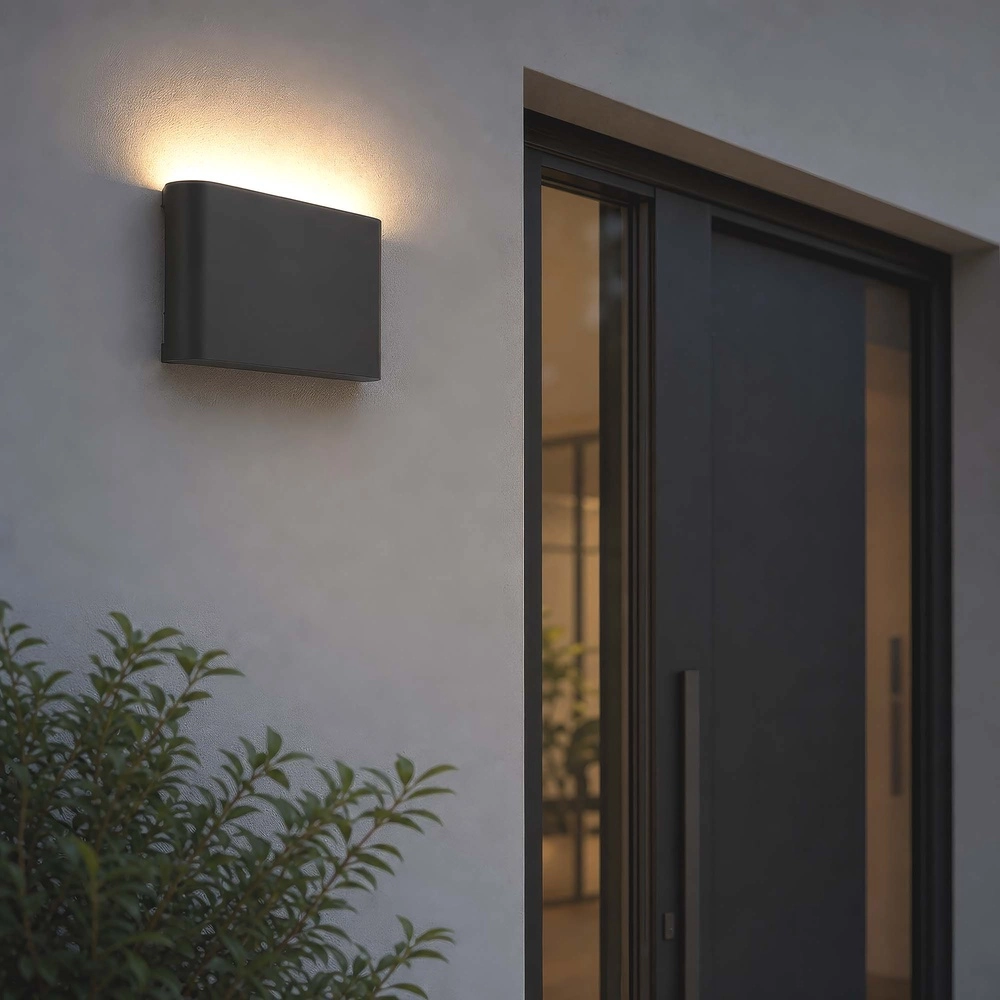 Design wandlamp Varaggio 17,5cm zwart Searchlight 5,05342E+12