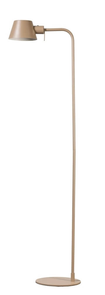 Taupe vloerlamp Dex design