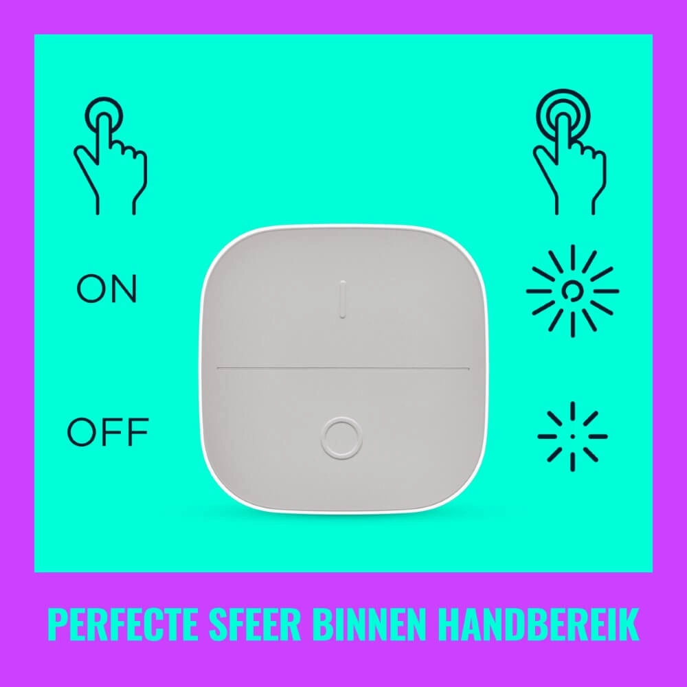 Draadloze schakelaar Portable Button WiZ 8719514554795