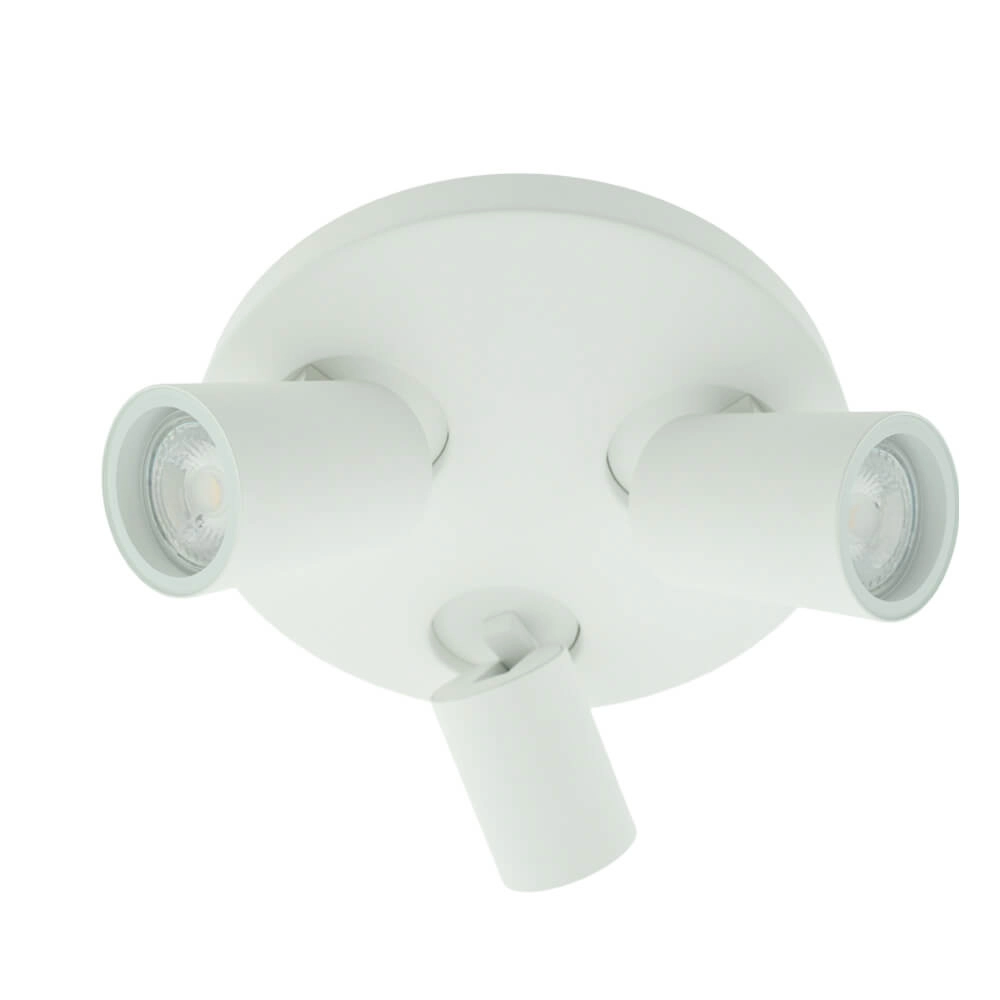 Witte badkamerspot Seller - IP44 3-lichts Witte badkamerspot Seller - IP44 3-lichts