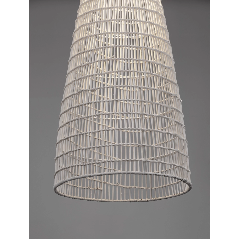 Witte hanglamp Niro Ø 35cm Lyora 5212017477477