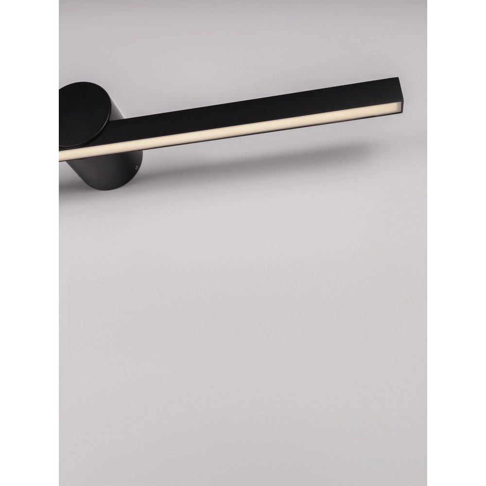 Design wandlamp Breggo zwart 61cm Lyora 5212017447401