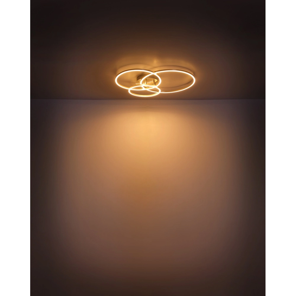 Moderne plafondlamp Munni nikkel Globo 9007371395842