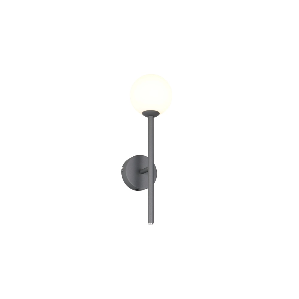 Design wandlamp Firano antraciet