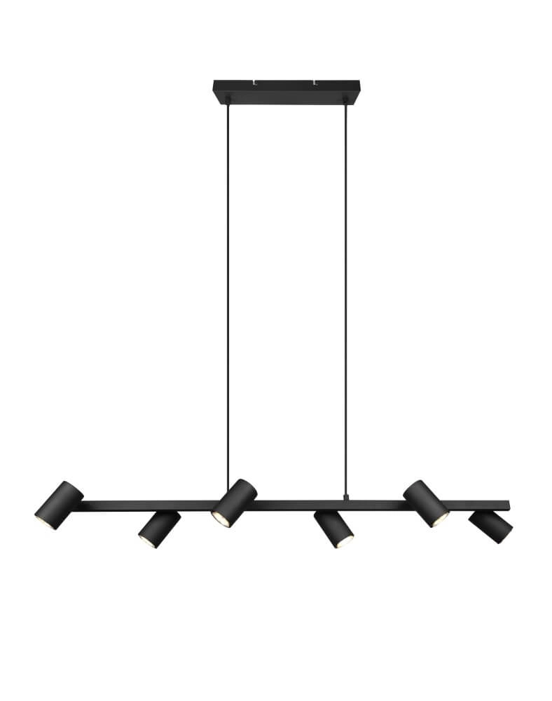 Zwarte hanglamp Marley Trio 4017807523652