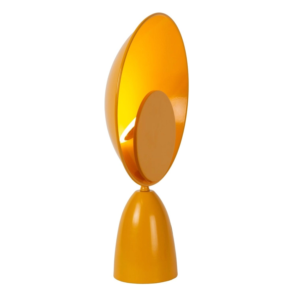 Design tafellamp Castamar Ø 25,5cm geel Lucide 5411212345851