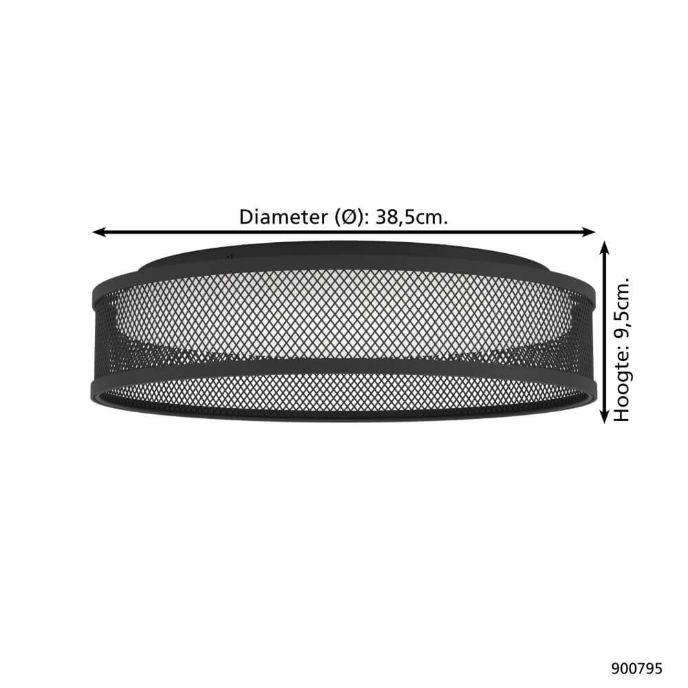 Led plafondlamp Luppineria Ø 38,5cm Eglo 9008606267927