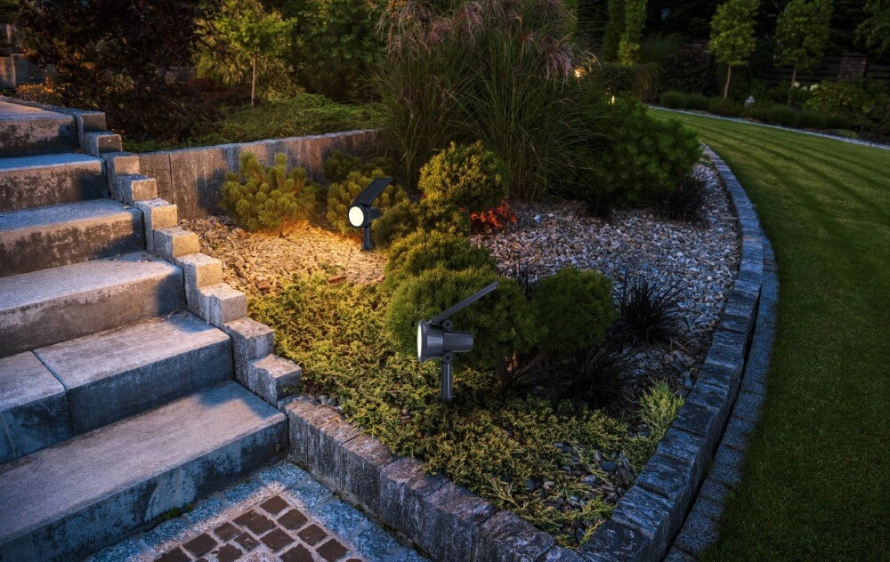 Solar prikspot Sambuco zwart Eglo 9008606297962