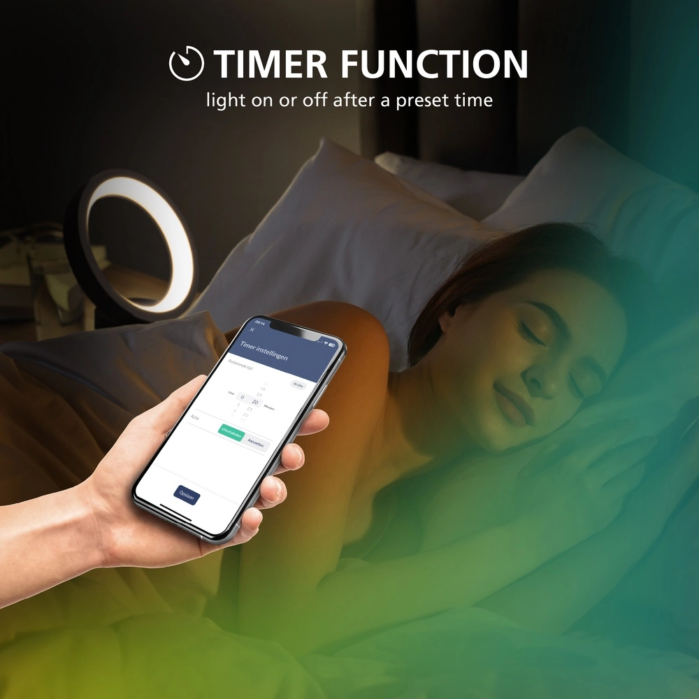 Led plafondlamp Padrogiano-Z Zigbee - 45x45cm Eglo 9008606244164