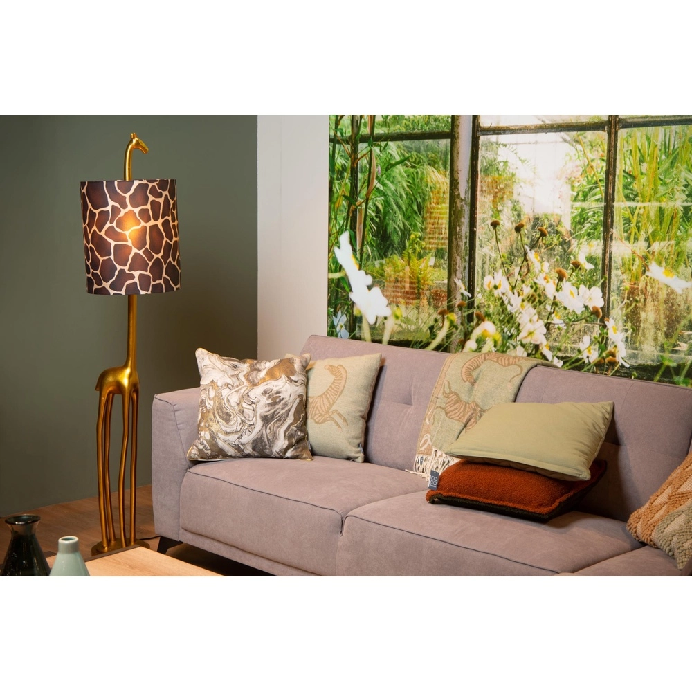 Tafellamp Extravaganza Miss Tall giraffe goud met zwart Lucide 5411212105431