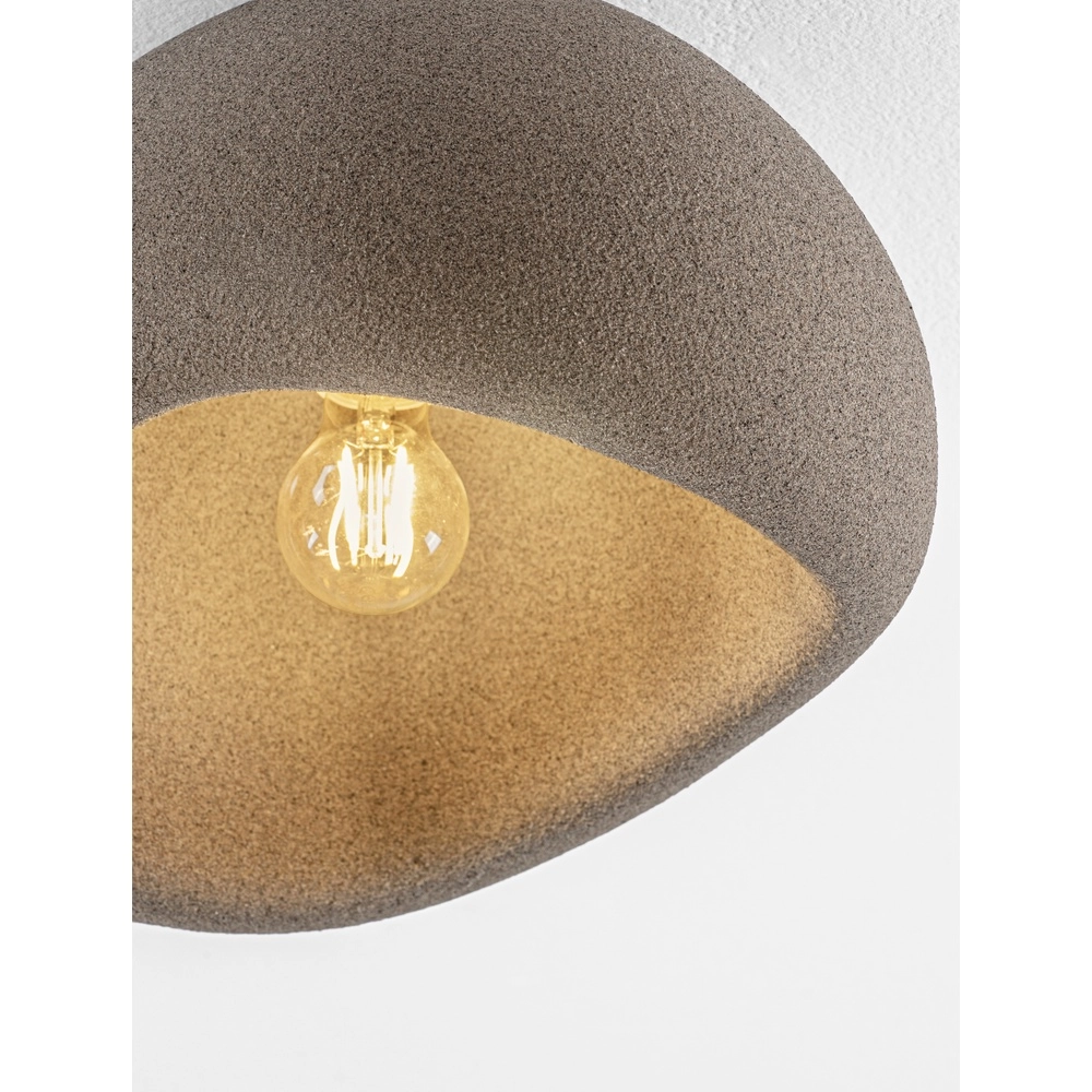 Natural ceiling lamp Aere brown 40cm Lyora 5212017476760