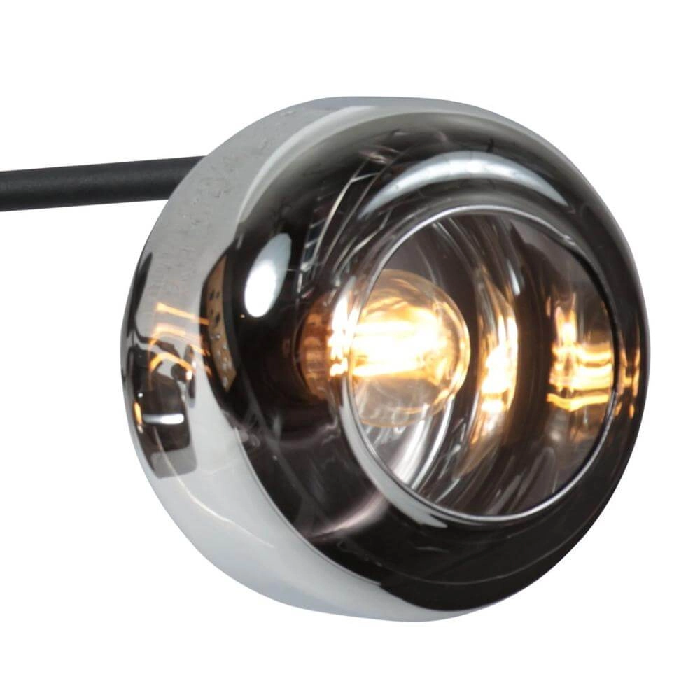 Zwarte plafondlamp Tenebris 3-lichts Steinhauer 8712746178128