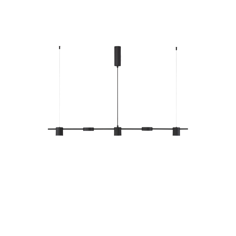 Zwarte hanglamp Nordik design 127cm Lyora 5212017440709