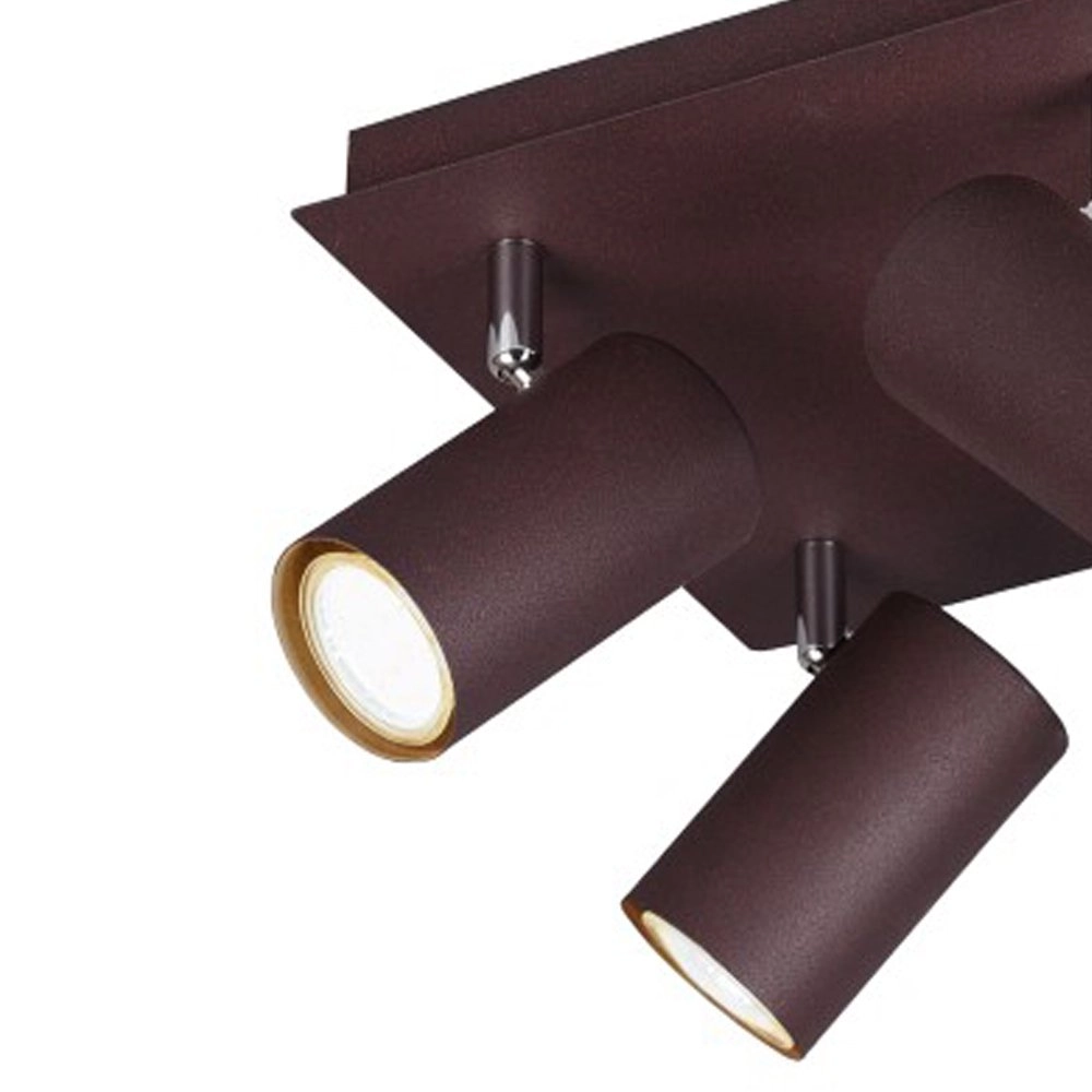 Spot Marley 4-lichts bruin Trio 4017807408683