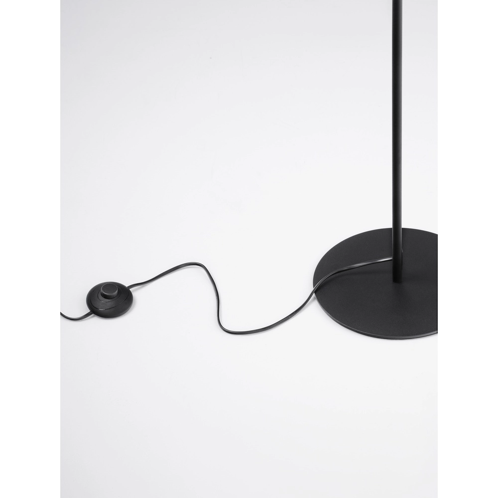 Vloerlamp Pongo zwart met goud Lyora 5212017441799