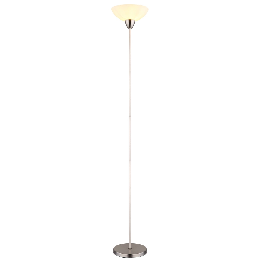 Vloerlamp Lima nikkel