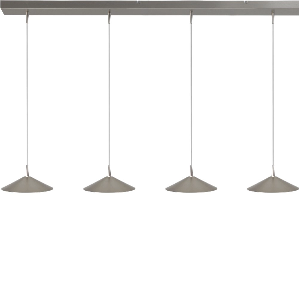 5-lichts hanglamp Ceppo nikkel Ø 22cm Masterlight 8718121358574