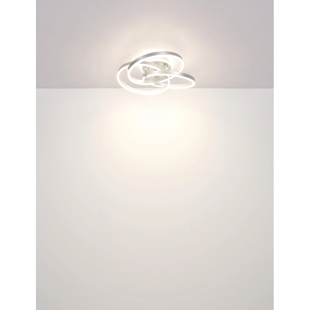 RVS plafondlamp Herwig design Globo 9007371458448