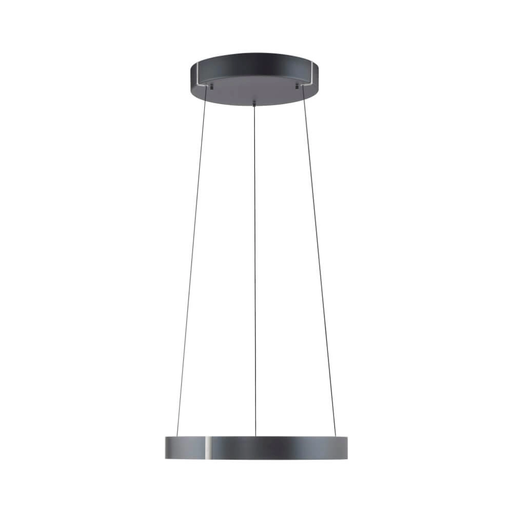 Ronde hanglamp Pure E-Clipse grijs Ø 50cm Paul Neuhaus 4012248372319