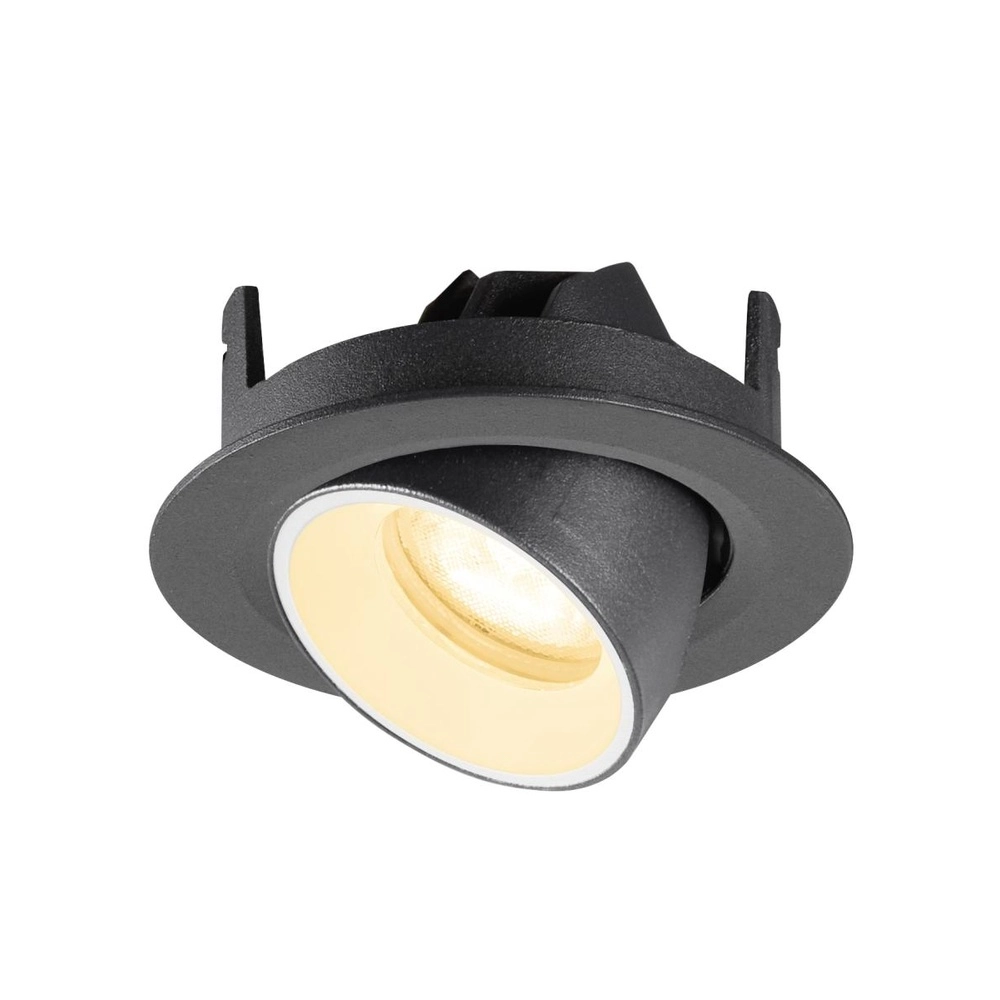 Inbouwspot Numinos Gimble XS zwart/wit 3000K - 55gr SLV 4024163307031