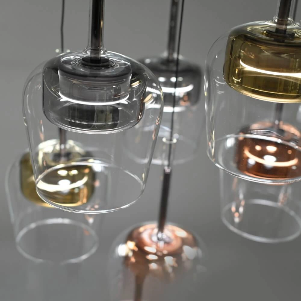 6-lichts hanglamp Q-Kon meerdere kleuren Paul Neuhaus 4012248383872