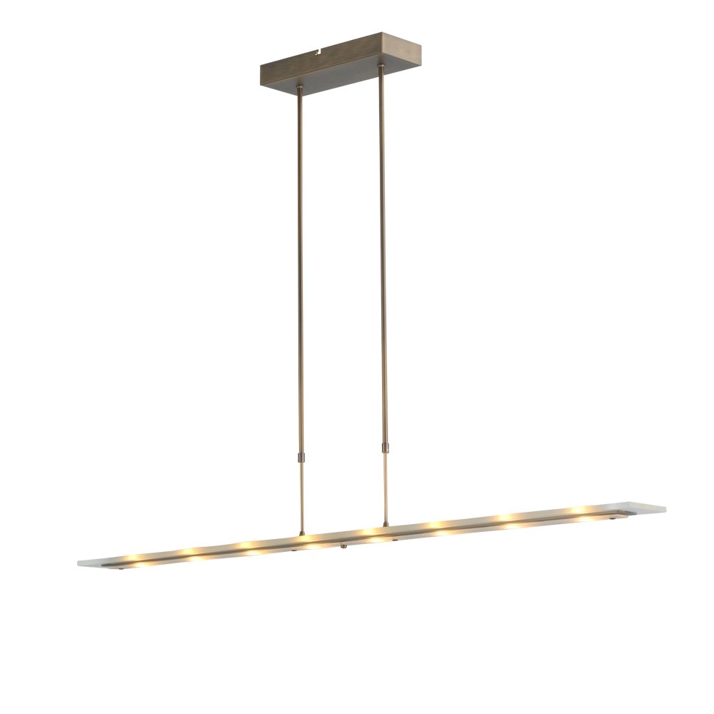 Hanglamp eettafel - kantoor Vigo 130cm bruin Masterlight 8718121175836