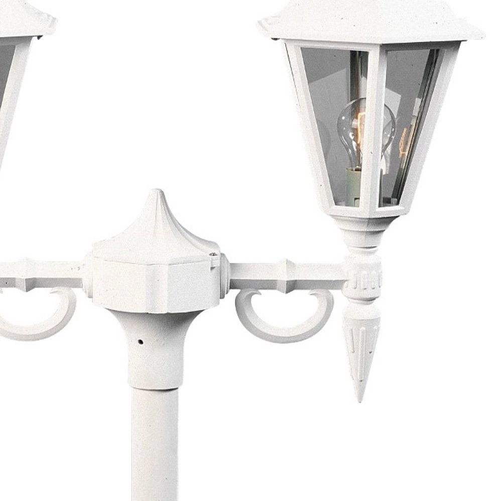Klassieke lantaarnkap Pallas 2-lichts wit KonstSmide 7318305272507