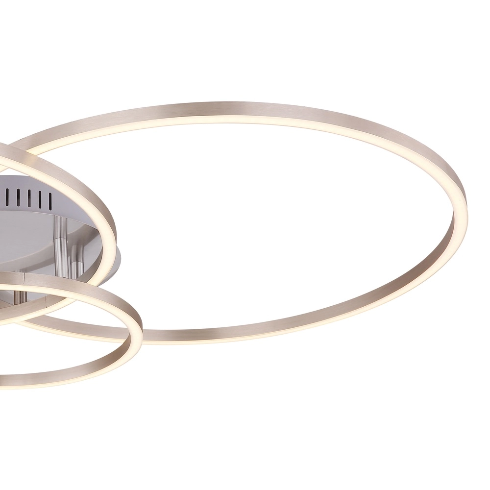 Moderne plafondlamp Munni nikkel Globo 9007371395842