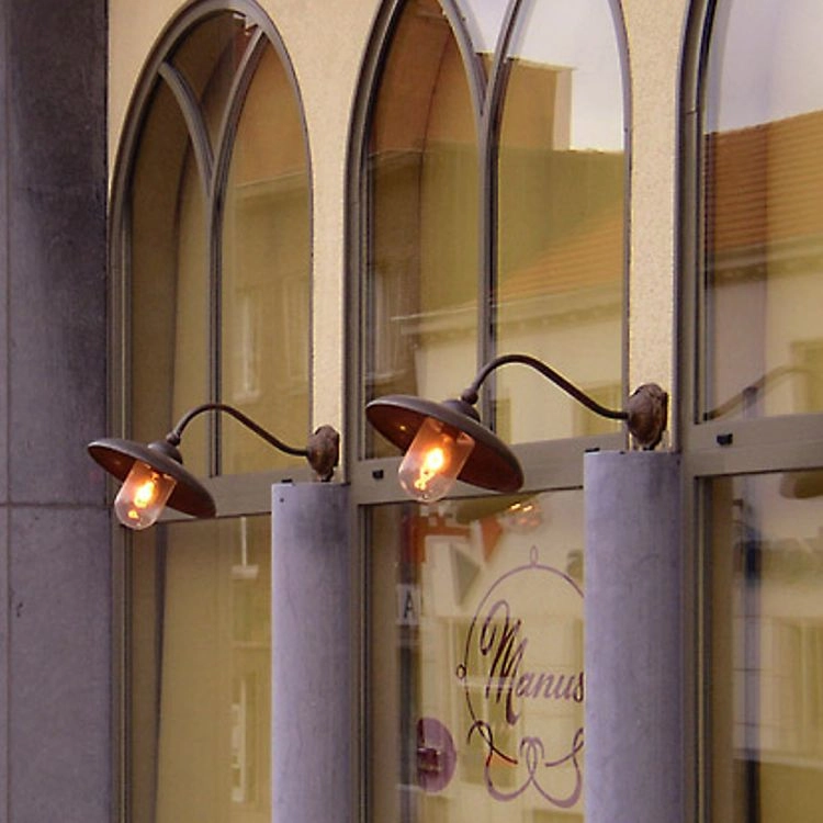 Buitenlamp landelijk Lucce bruinkoper Tierlantijn 8716803506152
