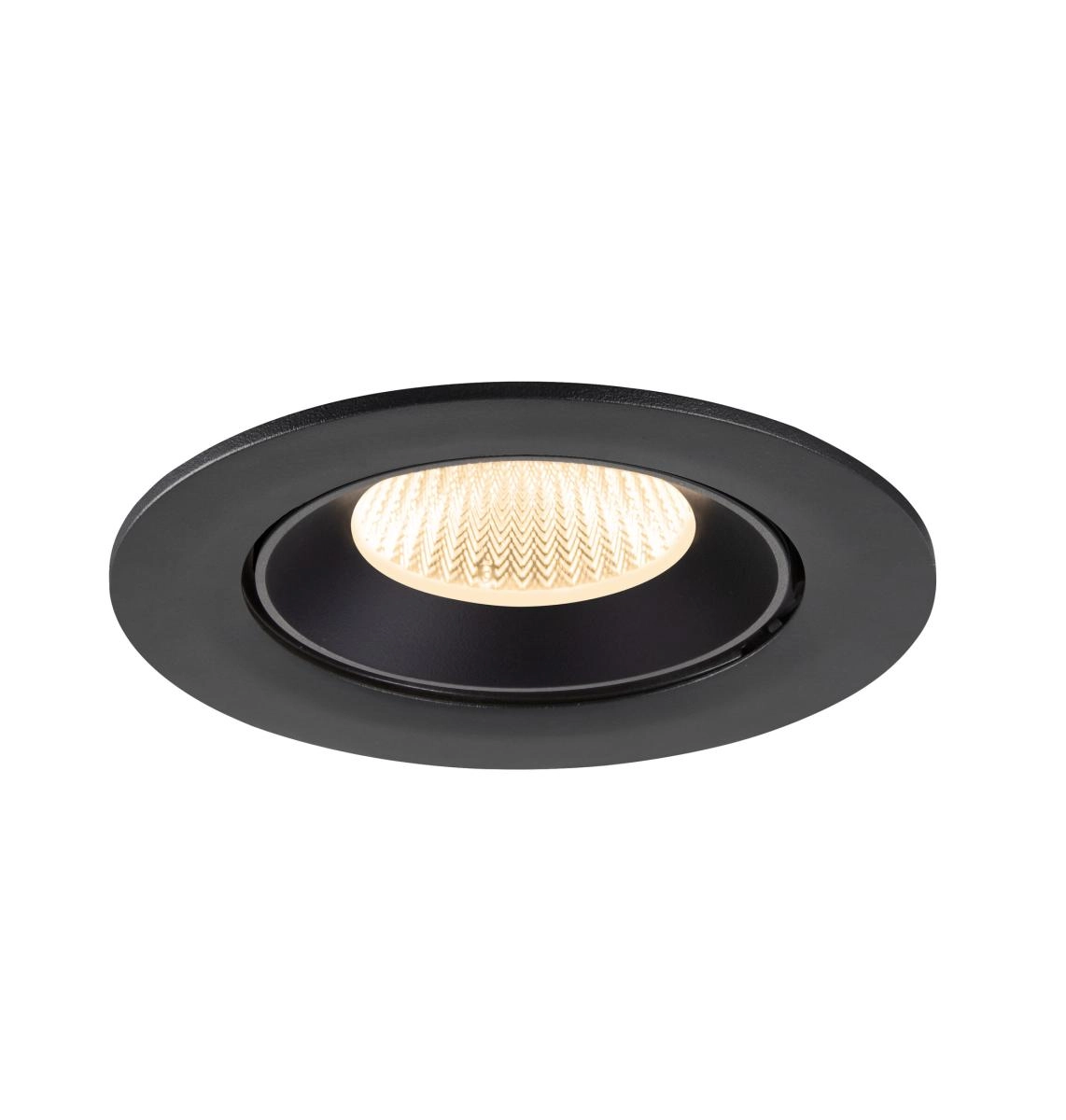 Inbouwspot Numinos Gimble L zwart 2700K - 40gr SLV 4024163310482