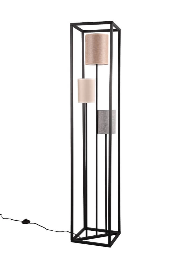 Staande lamp Ross zwart Staande lamp Ross zwart
