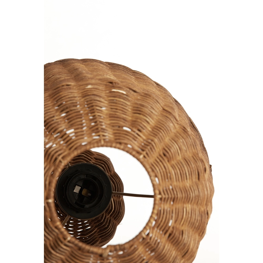 Rotan schemerlamp Mandor Ø 28,5cm - naturel rotan Light & Living 8717807820619
