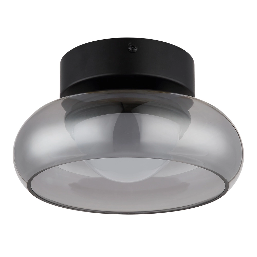 Design plafondlamp Carlene zwart Globo 9007371566174