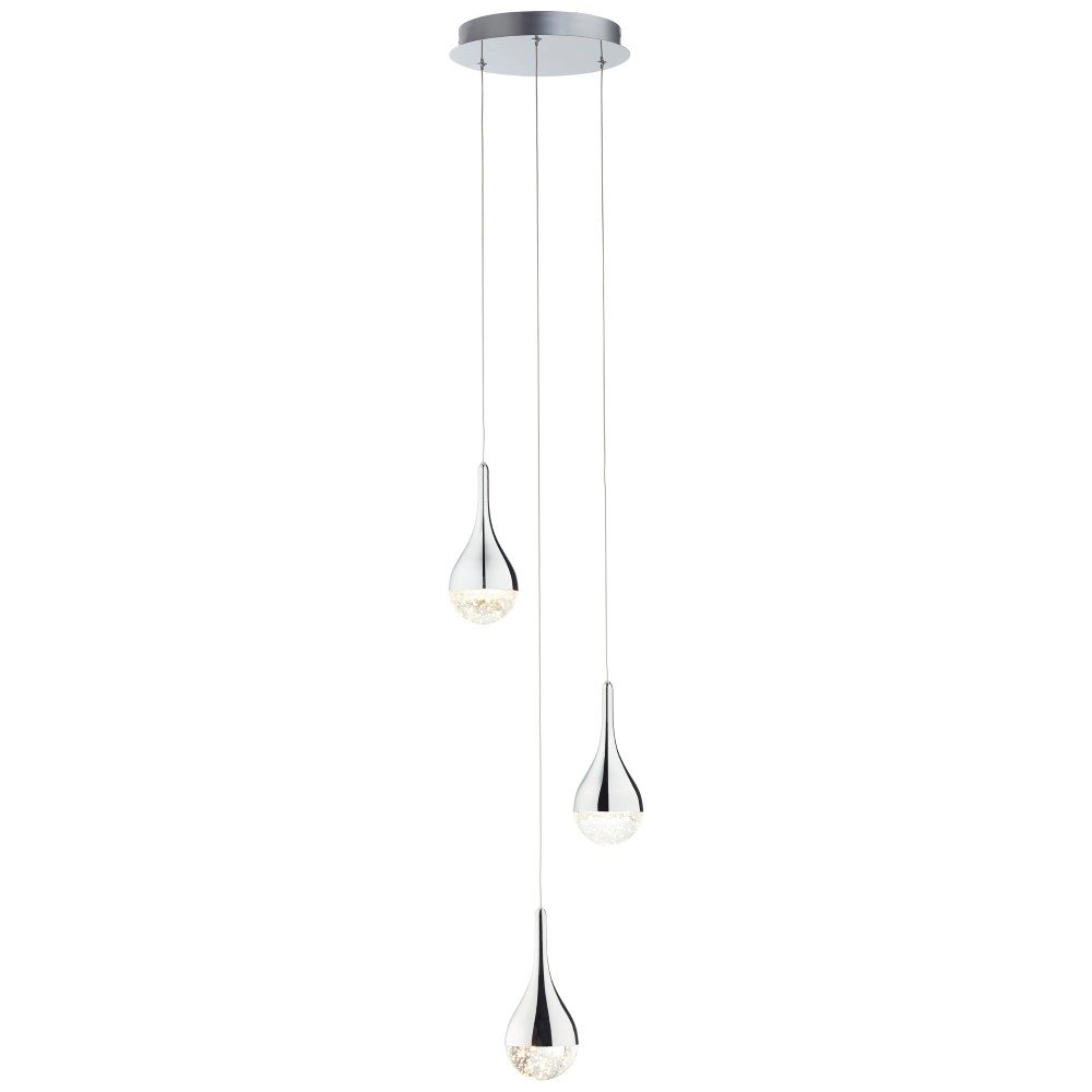 Vide hanglamp Frizzante 3-lichts