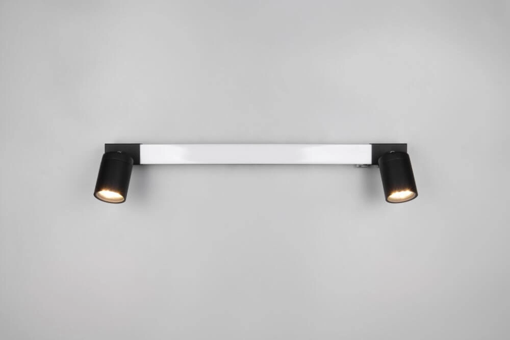 Spiegellamp Enrico 60cm - zwart Trio 4017807615630