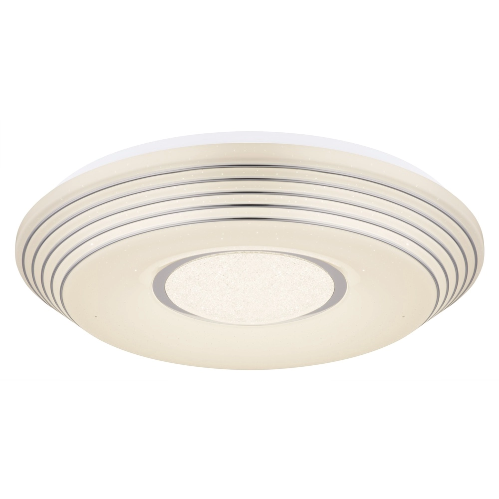Moderne plafonniere Pillo wit Ø 50cm