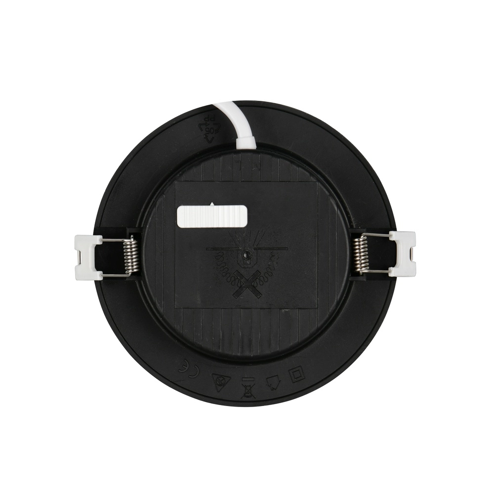 Inbouwspot Ural zwart Ø 12cm Trio 4017807711455